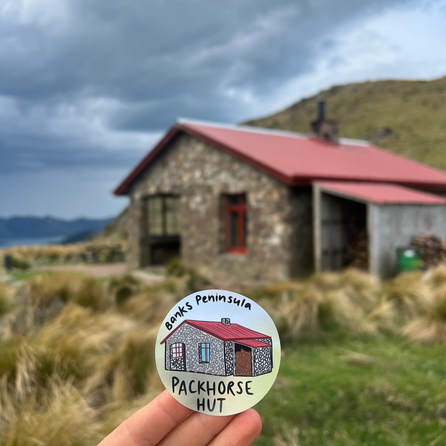 Hut Stickers - Te Waipounamu South Island