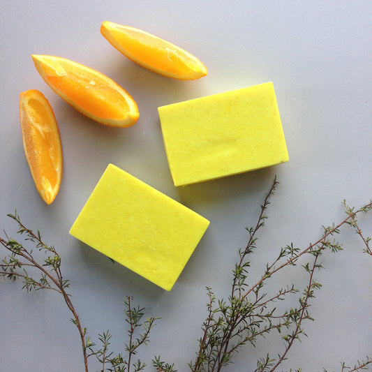 Turmeric, Orange & Tea Tree Hair Bar